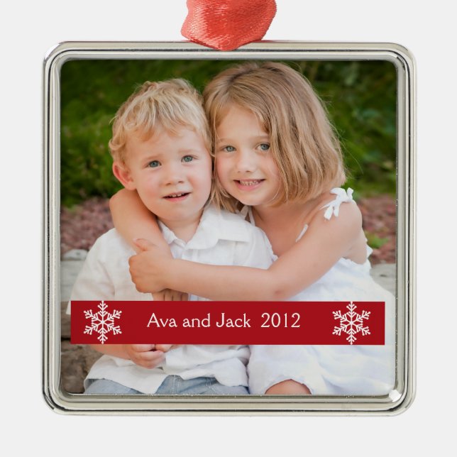 Christmas 2012 Photo keepsake ornament (Front)