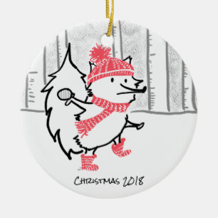 Christmas 2018 ceramic tree decoration