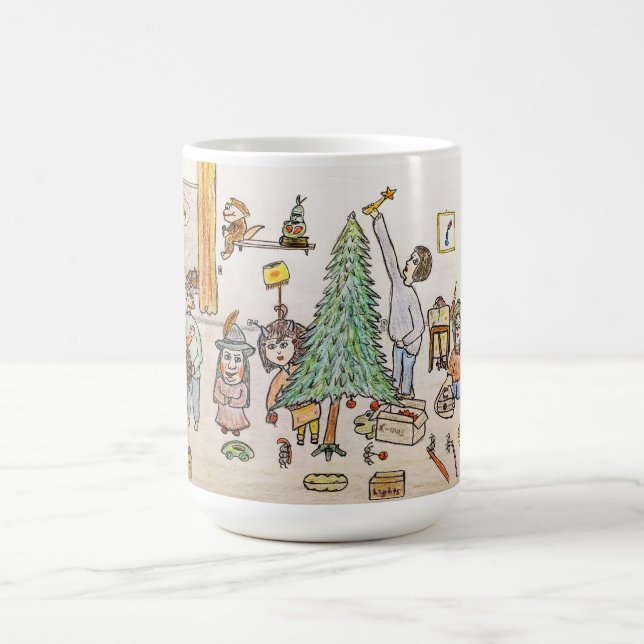 Christmas 2018 coffee mug (Center)