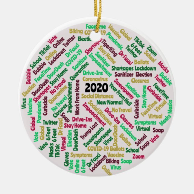 CHRISTMAS 2020 ornament (Front)