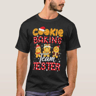 Christmas 2021 Cookie Baking Team Tester Xmas T-Shirt