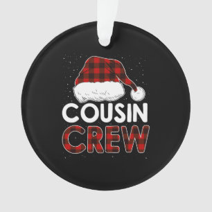 Christmas 2021 Cousin Crew Ornament