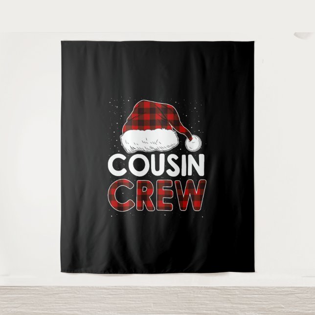 Christmas 2021 Cousin Crew Tapestry (Front)