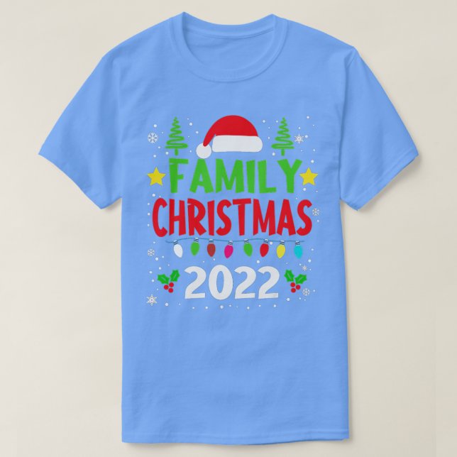 Christmas 2022 Matching Family Team Santa Squad Pa T-Shirt (Design Front)