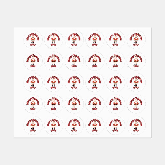 Christmas 2023 Multiple Stickers (Sheet)