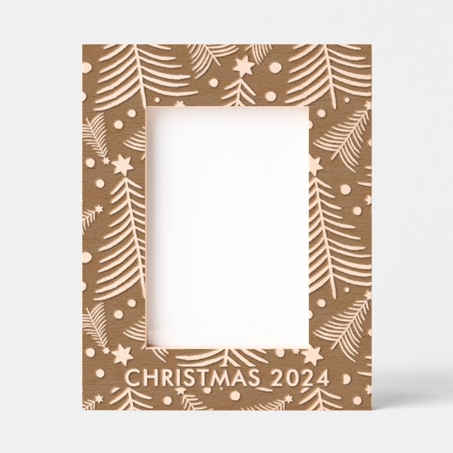 Christmas 2024 Keepsake Etched Frames (Front)