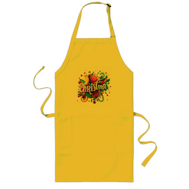 Christmas 2024 long apron (Front)