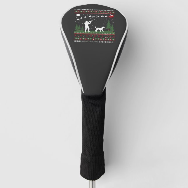 christmas 2025, golf head cover (Front)