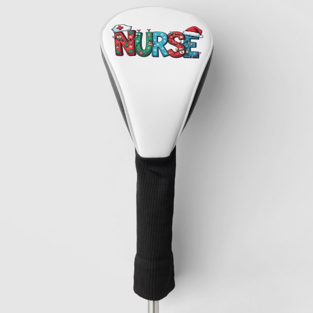 christmas 2025, golf head cover (Front)