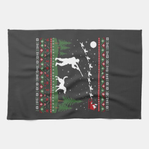 christmas 2025, tea towel