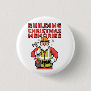 christmas 2026, 3 cm round badge