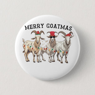 christmas 2026,  6 cm round badge