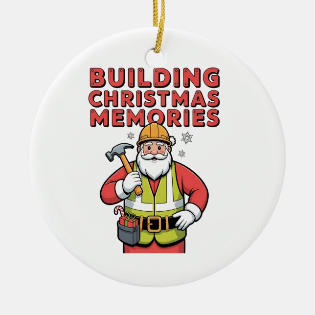 christmas 2026,  ceramic tree decoration (Front)