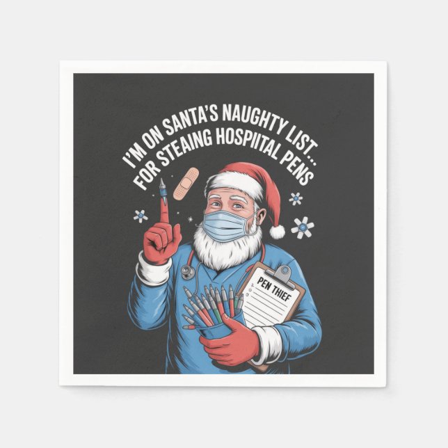 christmas 2026,  napkin (Front)