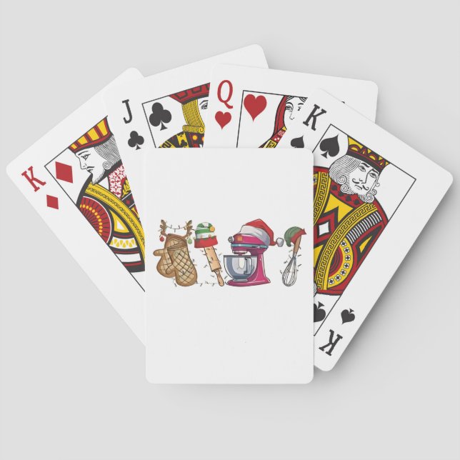christmas 2026,  playing cards (Back)
