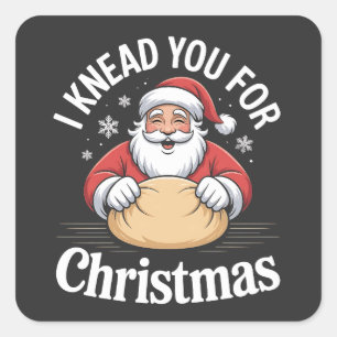 christmas 2026,  square sticker