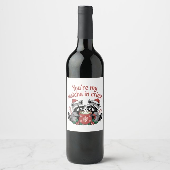 christmas 2026,  wine label (Front)