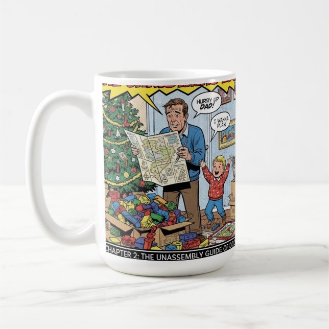 christmas 2 coffee mug (Left)