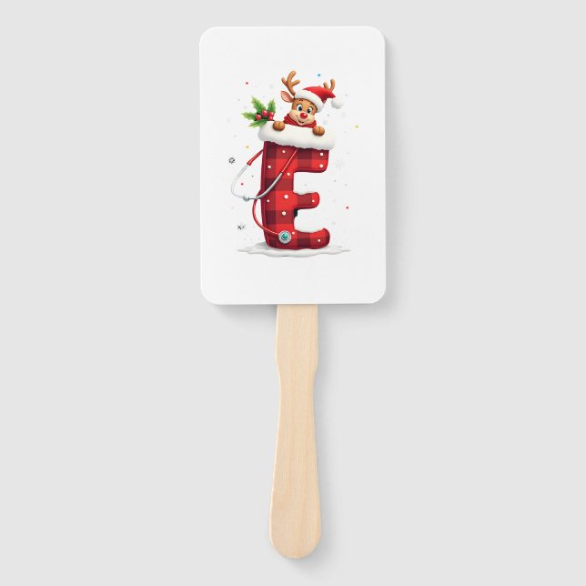 Christmas (2) hand fan (Front)