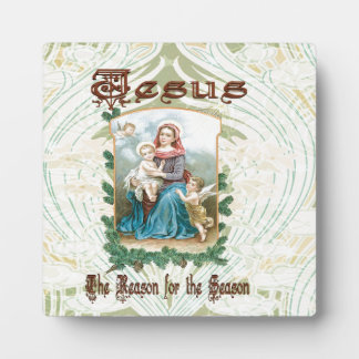 Christmas 2 - Jesus is the Reason for Season Plaque