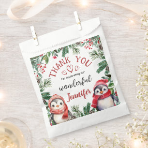 Christmas 2nd Birthday Winter Cute Favour Bags