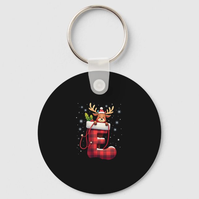 Christmas (3) key ring (Front)