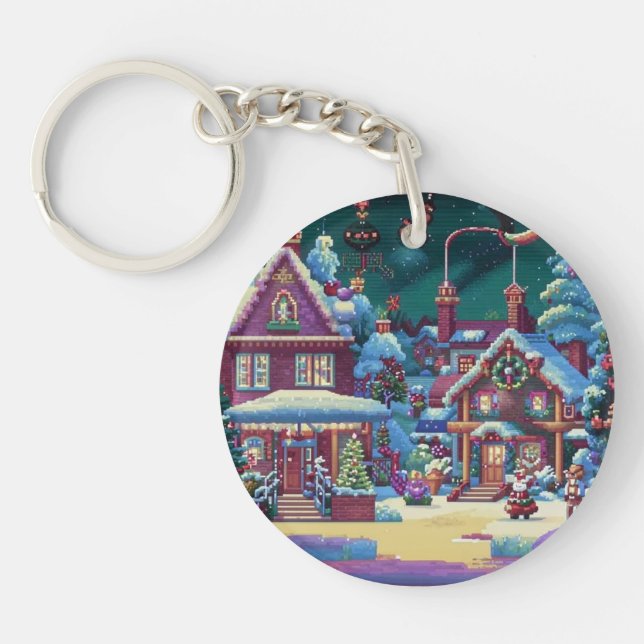 Christmas 4. key ring (Front)