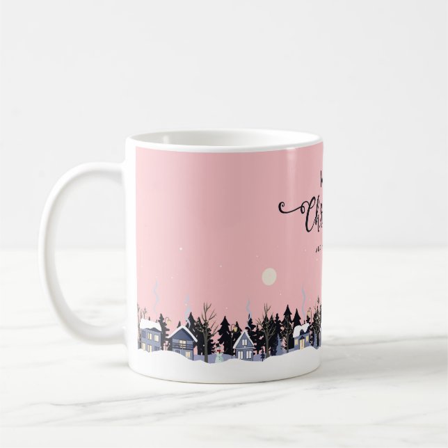 Christmas 5 coffee mug (Left)