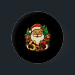 Christmas 67 Funny Xmas Santa Six Seven Meme Gen A 6 Cm Round Badge<br><div class="desc">Christmas 67 Funny Xmas Santa Six Seven Meme Gen Alpha Slang</div>