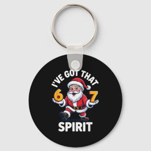 Christmas 67 Funny Xmas Six Seven Ugly Sweater 6-7 Key Ring