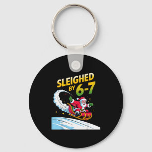 Christmas 67 Funny Xmas Six Seven Ugly Sweater 6-7 Key Ring