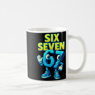 Christmas 67 Meme Design Funny Six Seven Hands 6 7 Coffee Mug