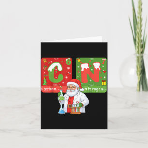 Christmas 67 Meme Science Chemistry Humor Periodic Card