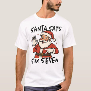 Christmas 67 Tee Funny Gen Z Meme Six Seven