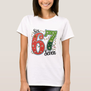 Christmas 67 Tee Six Seven Holiday Meme Gen Z