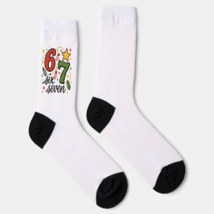 Christmas 6 7 Socks 