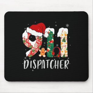 Christmas 911 Dispatcher  Mouse Pad