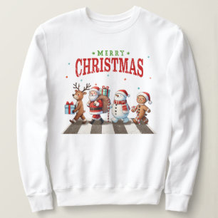 Christmas Abbey Road  Sweatshirt