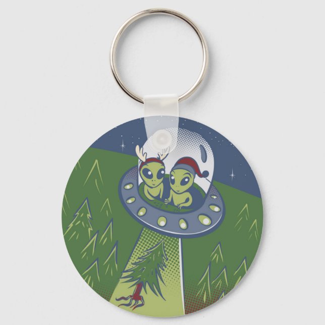 Christmas abduction key ring (Front)