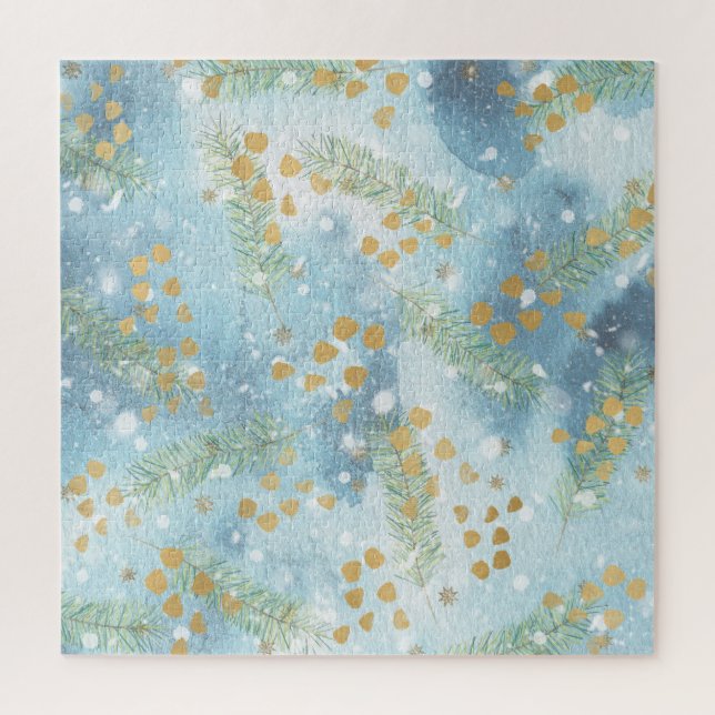 Christmas Abstract Art Jigsaw Puzzle (Vertical)
