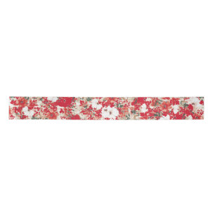 christmas abundance elegant botanical foliage satin ribbon