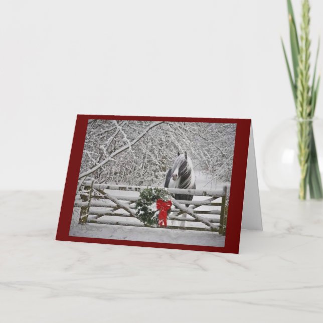 CHRISTMAS "ACROSS THE MILES" CARD (Front)