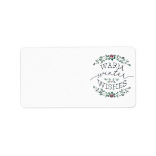 Christmas Address labels SEASONAL