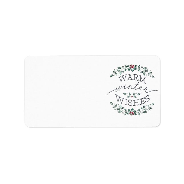 Christmas Address  labels SEASONAL (Front)