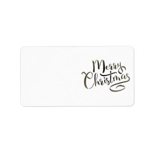 Christmas Address Labels STYLE DESIGN