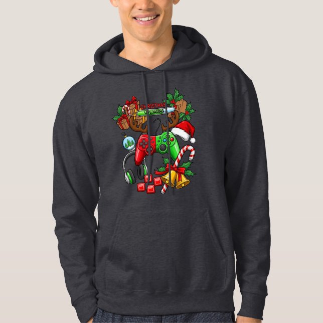 Christmas Adult Pullover Hoodie (Front)