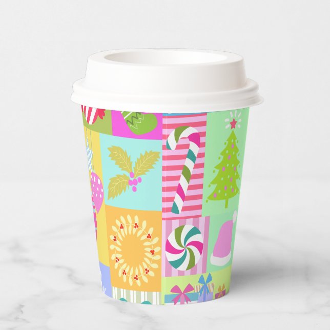 Christmas Advent Calendar  Paper Cups (Right)