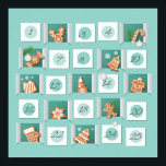 Christmas Advent Calendar Poster<br><div class="desc">Christmas Advent Calendar</div>