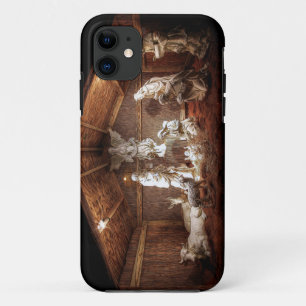 Christmas Advent Jesus Nativity Manger Scene Case-Mate iPhone Case