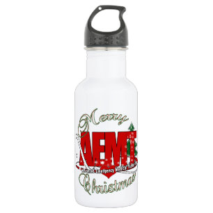 CHRISTMAS AEMT Advanced Emergency Medical Tech 532 Ml Water Bottle